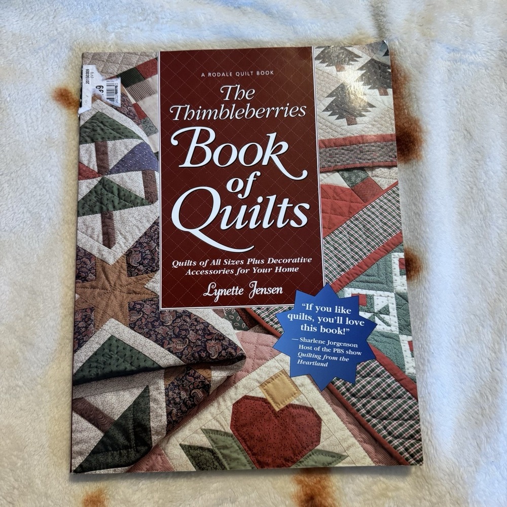 1998 The Thimbleberries Book of Quilts Vintage Paperback Farmhouse